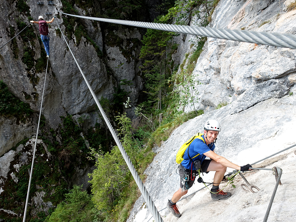 Klettersteig Advanced-Kurs
